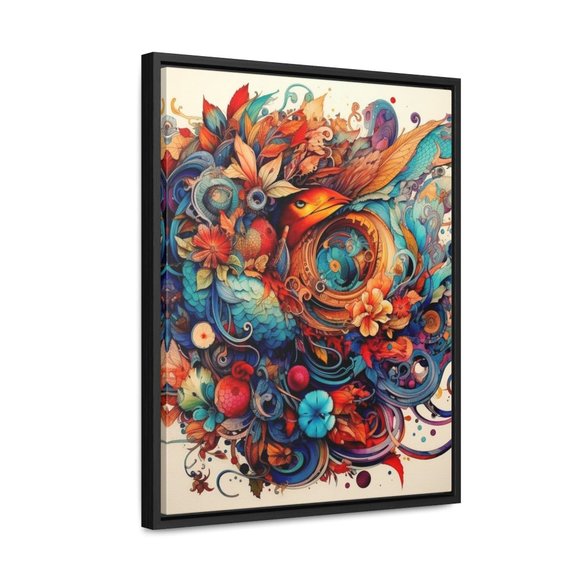 Floral abstract Wall Art For Lounge,wall art for hotel,wall art for salon,wall a - Picture 3 of 10